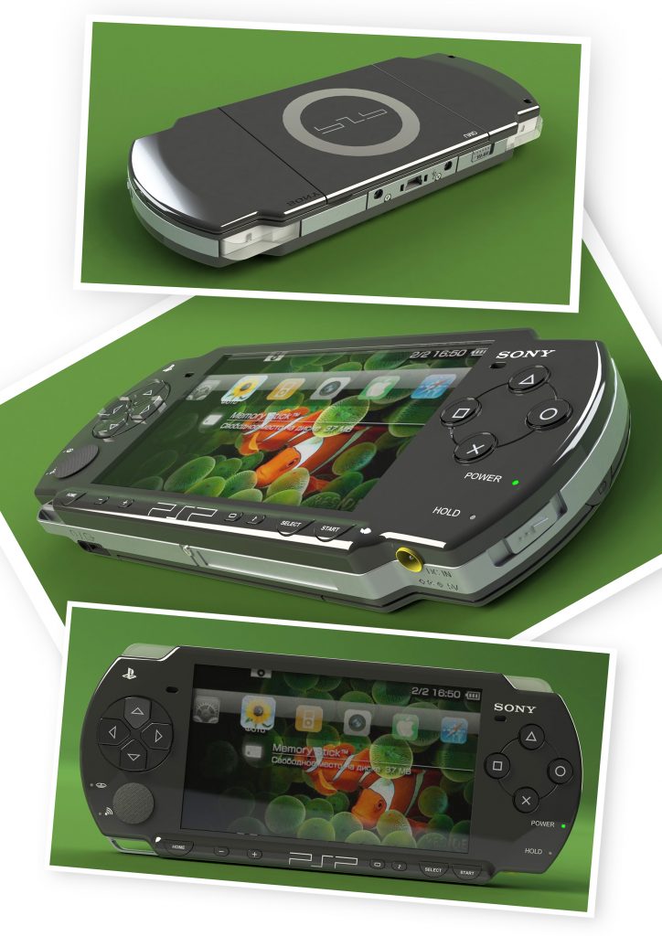 Параметрична модель ігрової консолі PSP